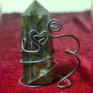 Wire Wrapped Labradorite Tower